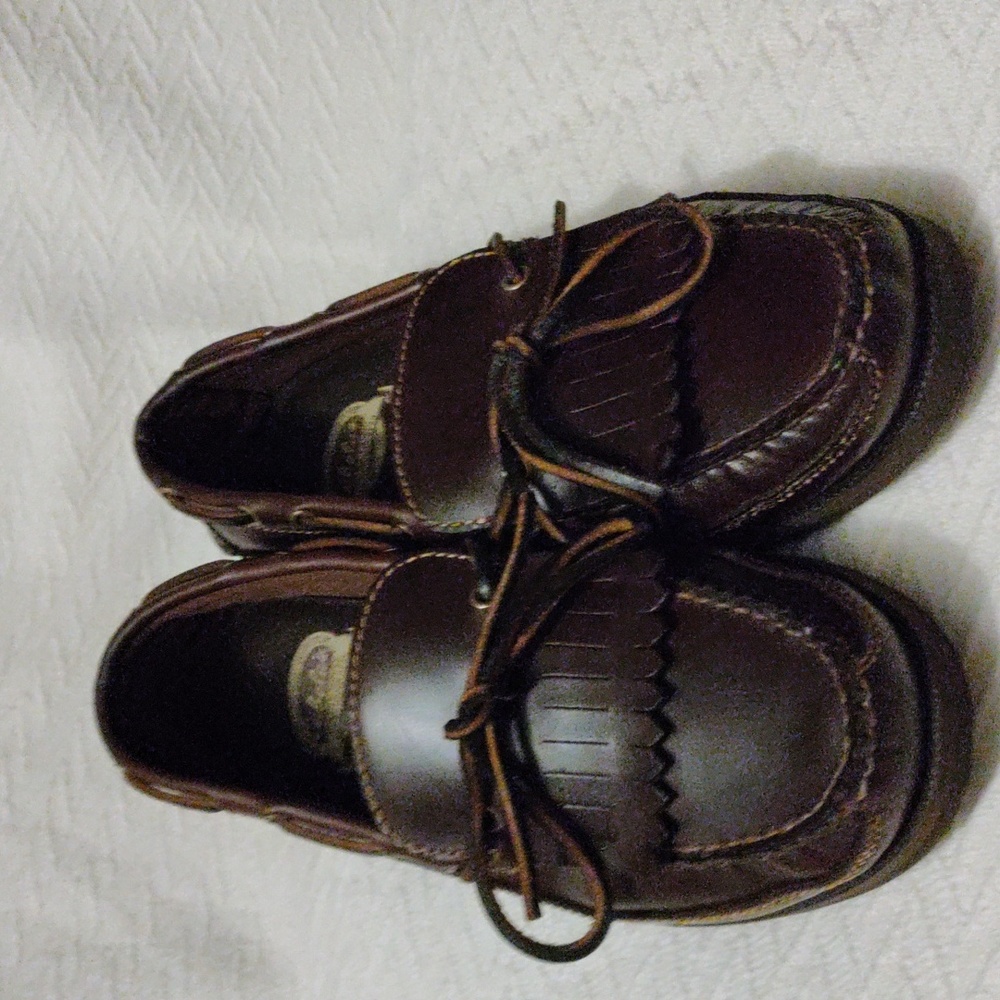 Prelove  Man's Cabela's Kiltie Tassel Boat Slipon Shoe's